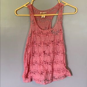 🎉5 for $25🎉 Mudd Pink Tank Top